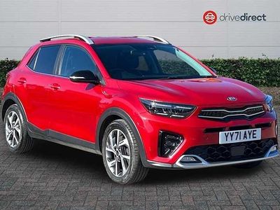 Used Kia Stonic GT-Line 118 HP (86 kW) 2021 Red SUV