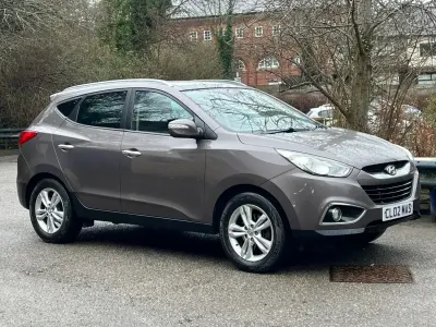Begagnad Hyundai ix35 Premium 115 HK (84 kW) 2013 Orange SUV