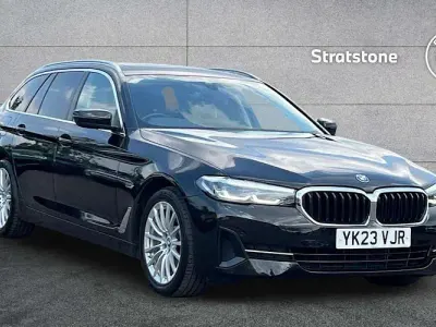 Used BMW 530e 292 HP (214 kW) 2023 Black Estate