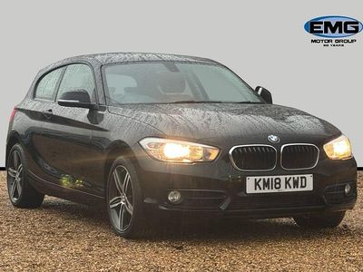 Black Used 2018 BMW 116 Sport Line Hatchback | £11,445 (Fair price)