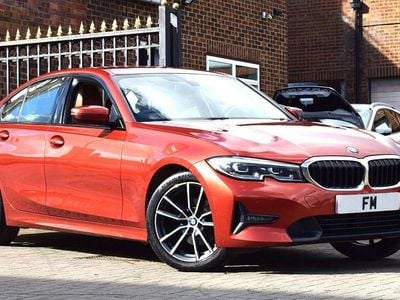 Used BMW 320 Sport Line 2021 Orange Sedan