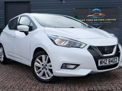 Usado Nissan Micra Acenta Limited Edition 71 HP (52 kW) 2019 Branco Citadino