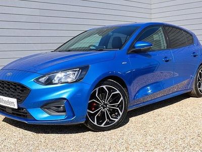 Used Ford Focus ST-Line X 125 HP (91 kW) 2020 Blue Hatchback