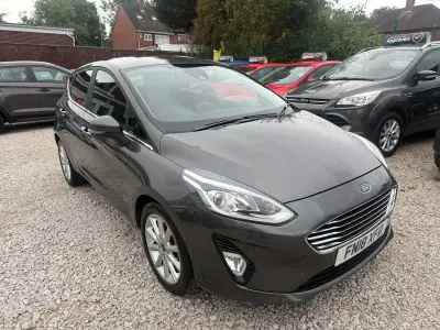 Used Ford Fiesta Titanium 2018 Grey Hatchback