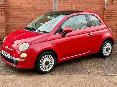 Red Used 2012 Fiat 500 Lounge Hatchback | £3,195 (Good price)