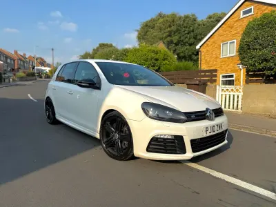 Used VW Golf VI R 270 HP (198 kW) 2010 White Hatchback