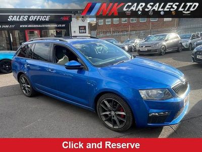 Used Skoda Octavia vRS 2016 Blue Hatchback