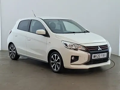 Used Mitsubishi Mirage 80 HP (58 kW) 2020 White Hatchback