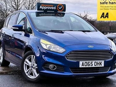 Blue Used 2015 Ford S-MAX Titanium MPV | £5,395 (Fair price)