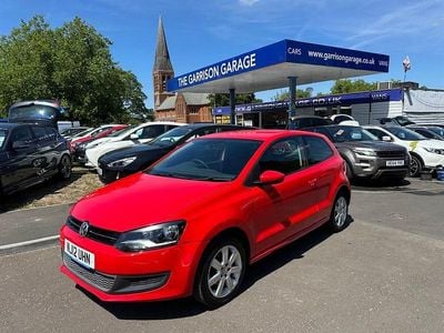 Used VW Polo Match 60 HP (44 kW) 2012 Red Hatchback