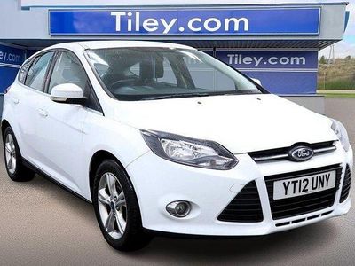 White Used 2012 Ford Focus Zetec Hatchback | £4,490 (Fair price)