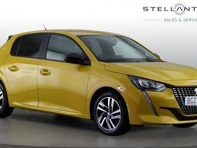 Used Peugeot 208 Active+ 75 HP (55 kW) 2023 Yellow Hatchback