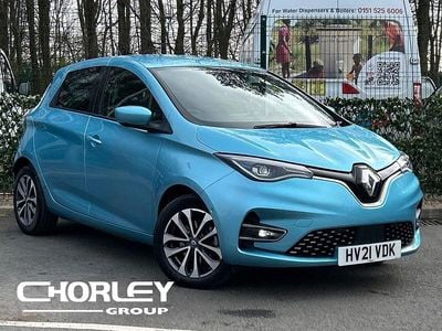 Used Renault Zoe GT-Line 98 kW (134 HP) 2021 Blue Hatchback