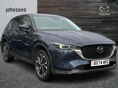 Blue Used 2024 Mazda CX-5 Exclusive-Line SUV | £24,990 (Fair price)