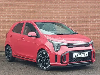 Used Kia Picanto GT-Line 68 HP (50 kW) 2025 Red Hatchback