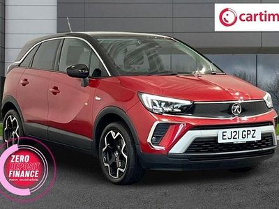 Used Vauxhall Crossland Elite 130 HP (95 kW) 2021 Red SUV