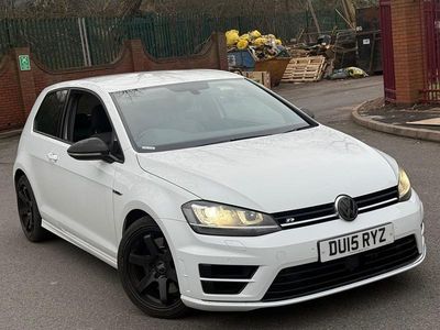 Used VW Golf VII R 2015 White Hatchback