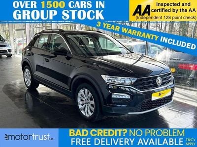 Used VW T-Roc SE 150 HP (110 kW) 2019 Black SUV