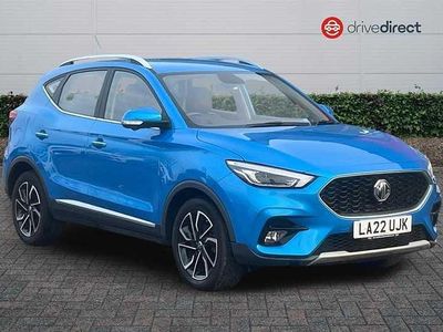 Blue Used 2022 MG ZS Exclusive Hatchback | £11,895 (Fair price)