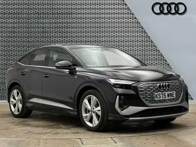 Used Audi Q4 e-tron S-Line 150 kW (204 HP) 2025 Mauve/purple SUV