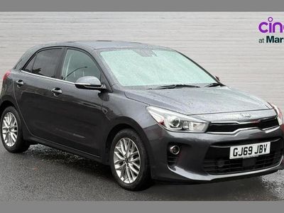 Used Kia Rio 100 HP (73 kW) 2019 Grey Hatchback