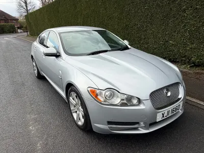Gebraucht Jaguar XF Luxury 2009 Silber Limousine