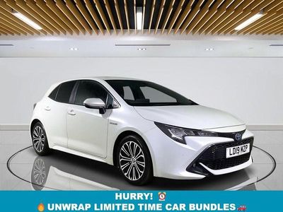White Used 2019 Toyota Corolla Design Hatchback | £13,349 (Fair price)