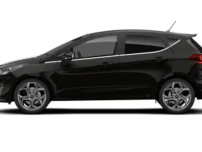 Used Ford Fiesta Zetec 101 HP (74 kW) 2019 Black Hatchback