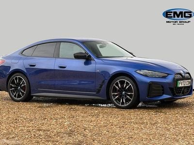 Used BMW i4 Shadowline 400 kW (544 HP) 2022 Blue Sedan