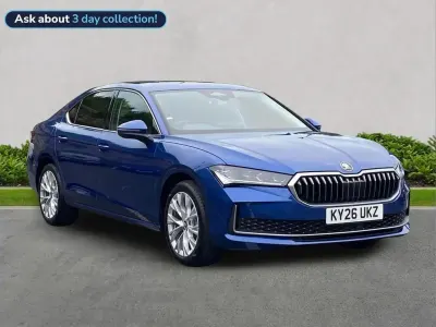 New Skoda Superb SE L 147 HP (108 kW) 2026 Blue Hatchback