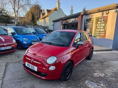 Red Used 2011 Fiat 500 Hatchback | £3,495 (Good price)