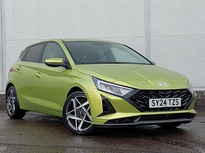 Yellow Used 2024 Hyundai i20 Premium Hatchback | £16,998 (A bit pricey)