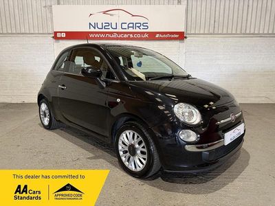 Used Fiat 500 Lounge 2015 Black Hatchback