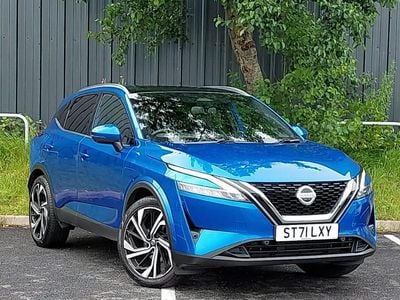 Used Nissan Qashqai Tekna+ 158 HP (116 kW) 2021 Blue SUV