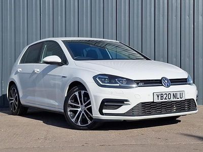 Used VW Golf VII R-line Edition 150 HP (110 kW) 2020 White Hatchback