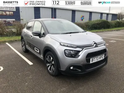Usado Citroën C3 PureTech 82 CV (60 kW) 2023 Gris Utilitario