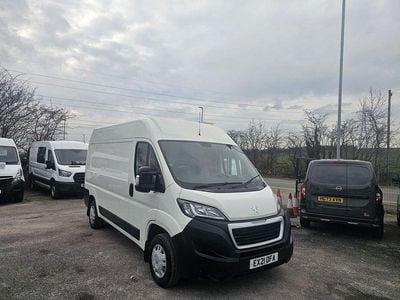 Used Peugeot Boxer S 140 HP (102 kW) 2021 White Van