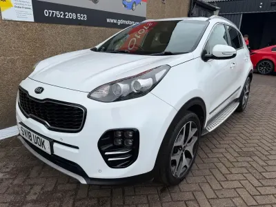 Used Kia Sportage GT-Line 2018 White SUV