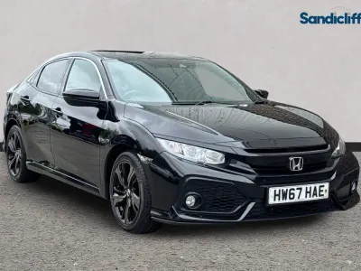 Używany Honda Civic SR 129 KM (94 kW) 2017 Czarny Hatchback
