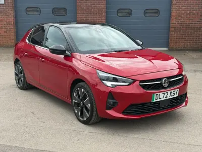 Used Vauxhall Corsa-e Ultimate 100 kW (136 HP) 2023 Red Hatchback