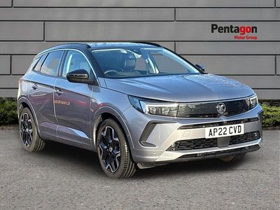 Used Vauxhall Grandland X Elite 130 HP (95 kW) 2022 Grey SUV