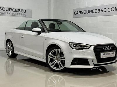 Used Audi A3 Cabriolet S-Line 150 HP (110 kW) 2019 White Cabriolet