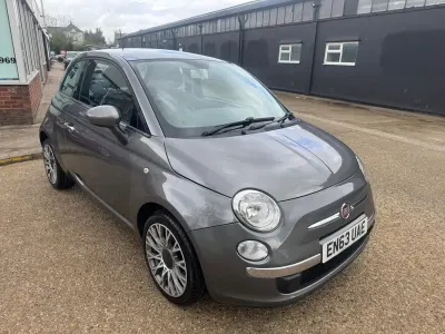 Usado Fiat 500 Lounge 69 HP (50 kW) 2013 Cinzento Citadino