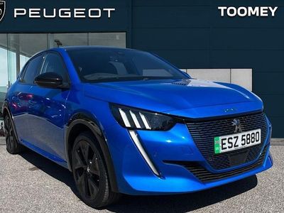 Second-hand Peugeot e-208 GT-line 100 kW (137 CP) 2020 Albastru Hatchback