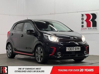 Black Used 2017 Kia Picanto GT-Line Hatchback | £7,295 (Fair price)