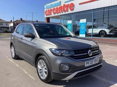 Used VW T-Cross SE 115 HP (84 kW) 2020 Grey SUV