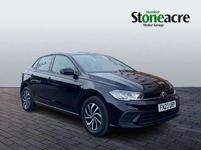 Used VW Polo Life 95 HP (69 kW) 2023 Black Hatchback