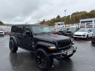Used 2025 Jeep Wrangler Unlimited Sahara SUV | £57,500 (Expensive)