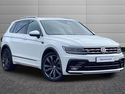 Used VW Tiguan R-line 150 HP (110 kW) 2019 White SUV