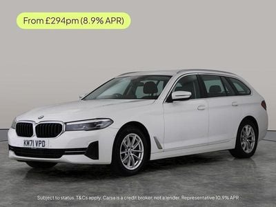 White Used 2021 BMW 520 Comfort Edition Estate | £19,372 (Super price)
